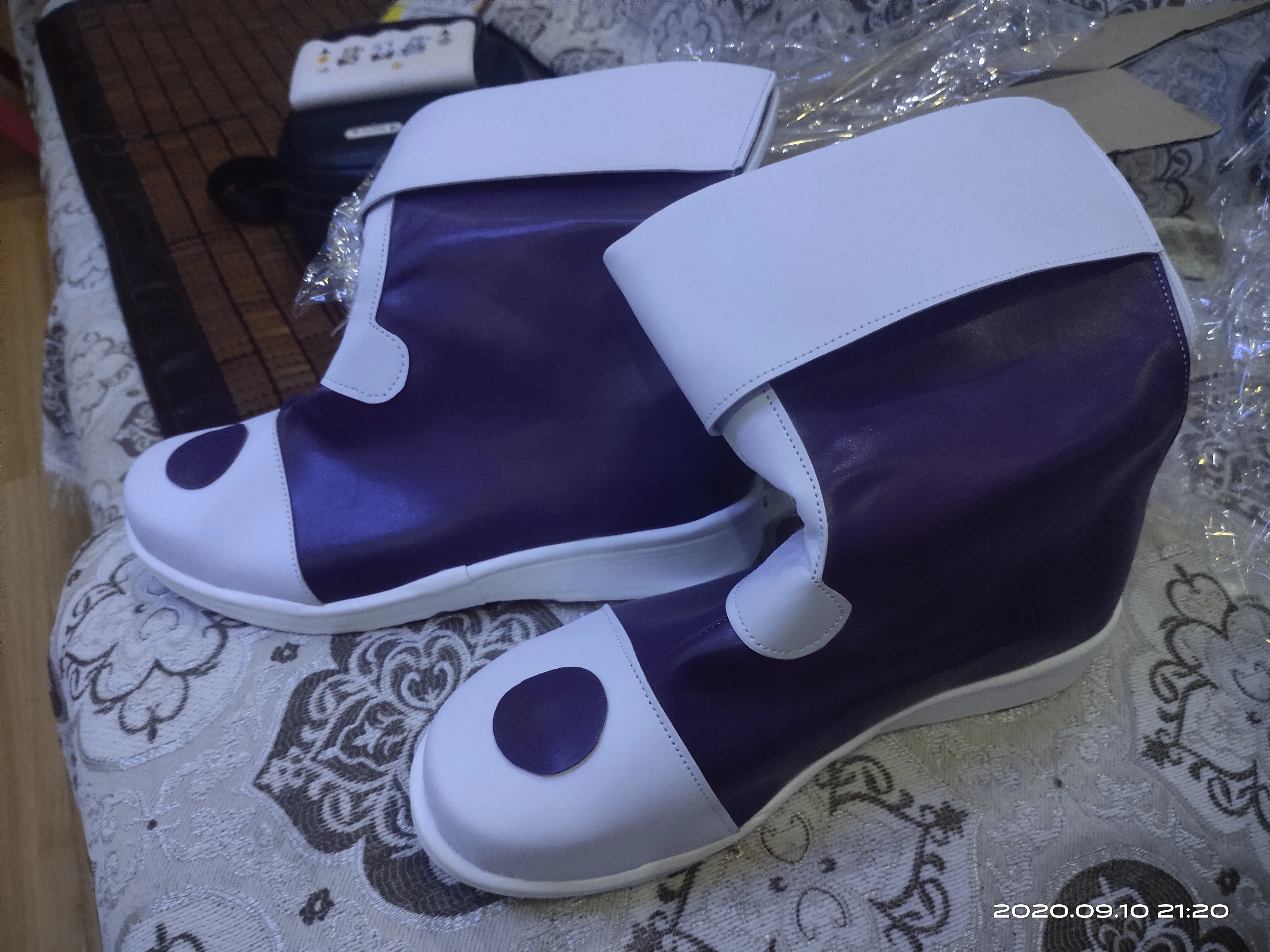 Обувь для косплея RainbowCos0 Killua Zoldyck Сапоги аниме Хэллоуин|Туфли| |