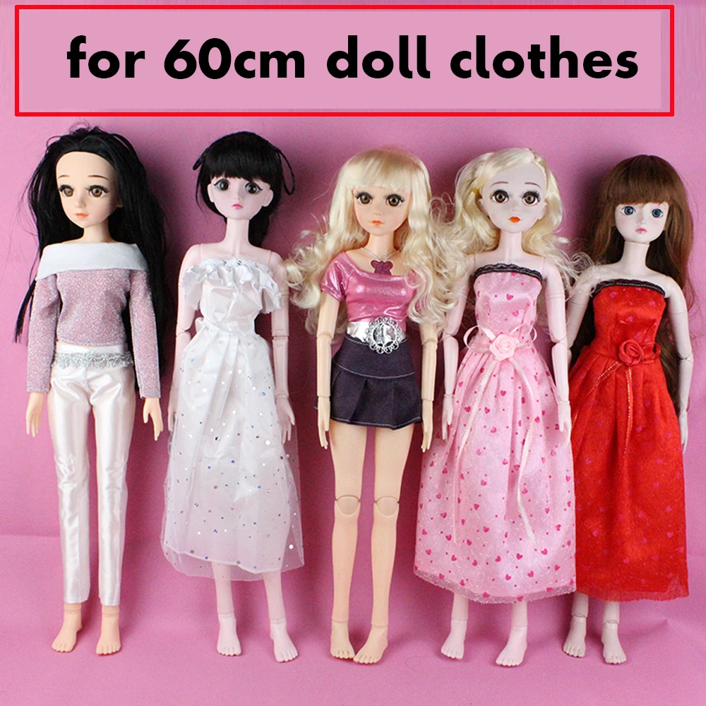 60 см кукольная одежда BJD/SD Свадебный костюм платье DIY юбка 3 точки BJD Кукольное платье 1/3 кукольные аксессуары Игрушки для девочек куклы