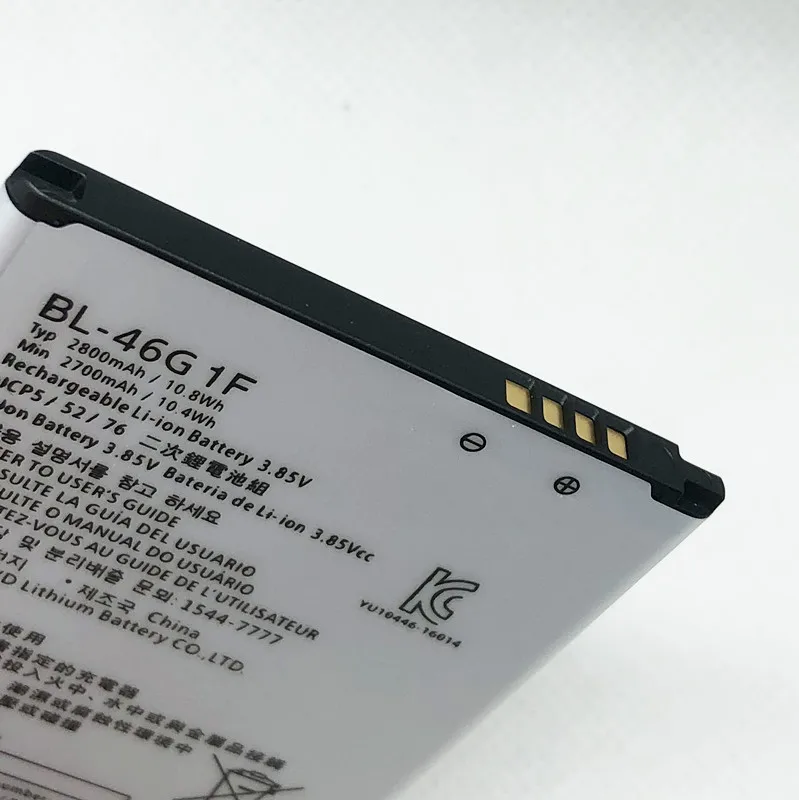 2800mAh BL-46G 1F запасная батарея для LG версия K10 LG BL-46G1F BL46G1F Аккумуляторы для телефонов