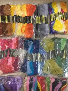 

ONE LABEL 10 pieces cross stitch threads / cross stitch embroidery thread / Custom threads colors 02