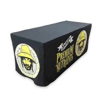 

4ft 6ft Dye Sublimation Print Advertising Table Covers Table Cloth
