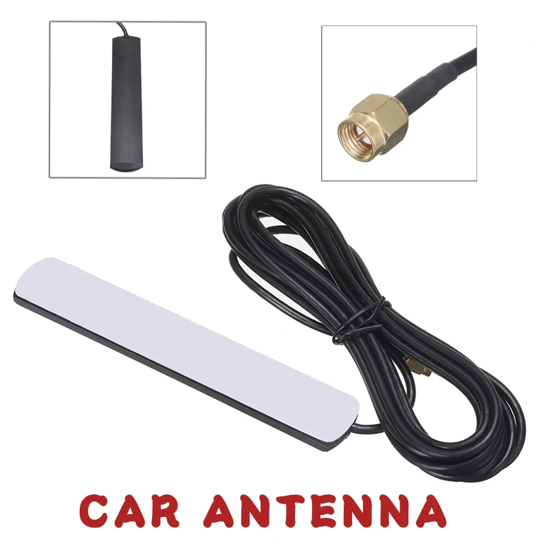 Antenne de voiture avec adaptateur de prise DAB + Radio SMA