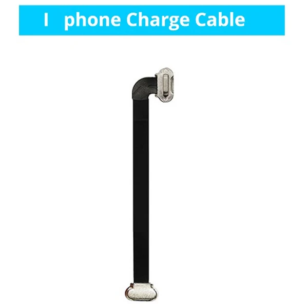 75 мм бесшовный гладкий 4 зарядный кабель типа C кабель Micro USB для samsung huawei Zhiyun Smooth 4 - Цвет: Black