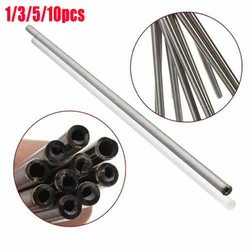 304 Stainles Steel Capillary Tube OD 1/1.5/2/3/4/5/6/8/10/12 mm  Length 500 mm Silver For Hardware Accessories