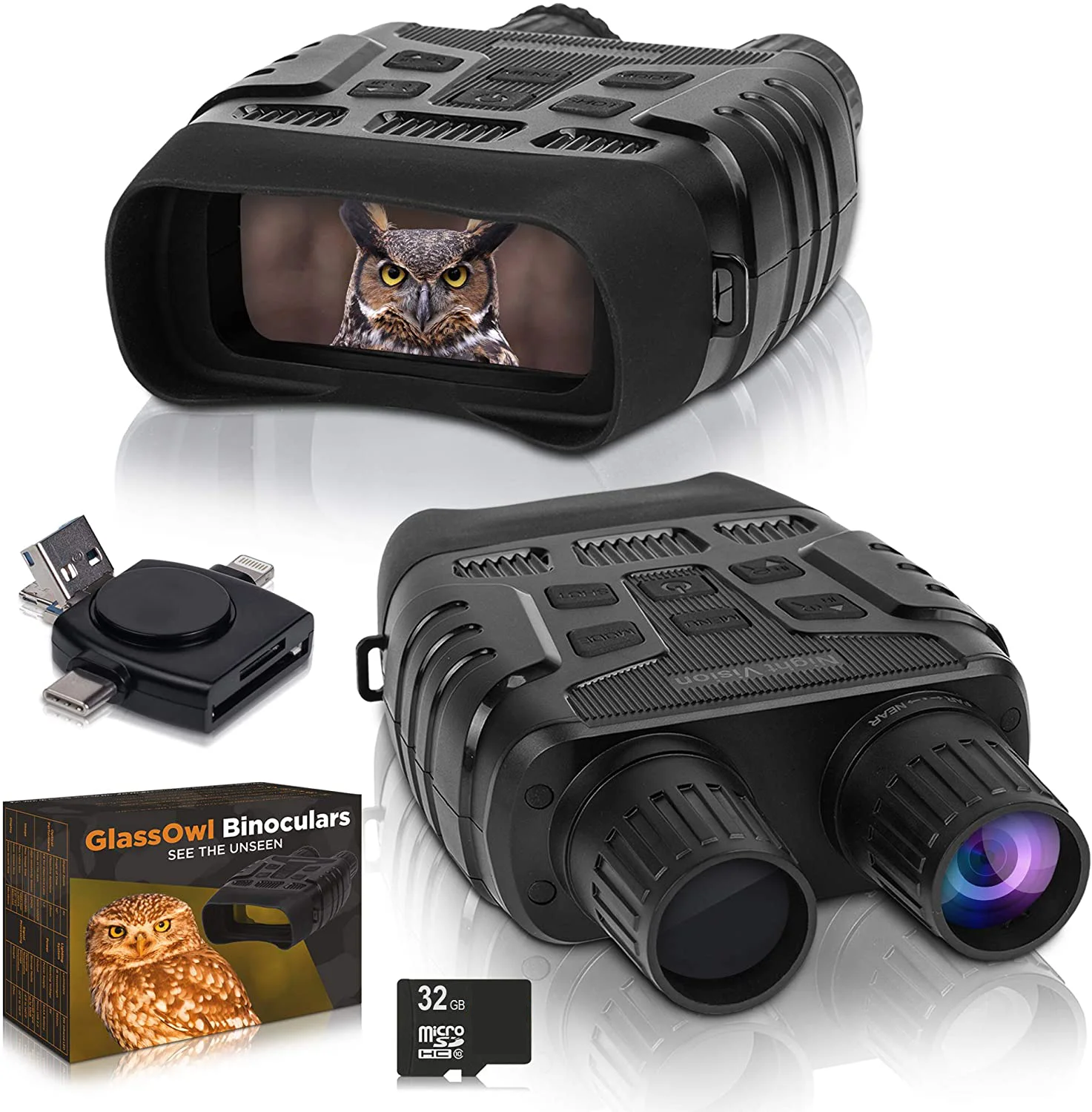 

Night Vision Device Binoculars 960p Video Telescopes LED Ultra-large Screen FMC Large Objective Lens BKA4 Photo HD for Hunting
