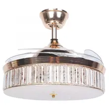 42 дюйма AC100-240V современный стиль светодиодный потолочный вентилятор свет 3 цвета затемнения с пультом дистанционного управления