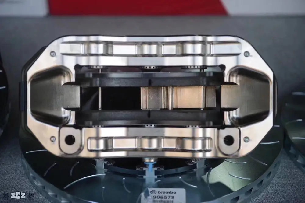 CZV тормоза BBK W222 S600 Maybach обновление передний Brembo GTR6 x405 задний Brembo GTR4 x380 и BELFE EPB