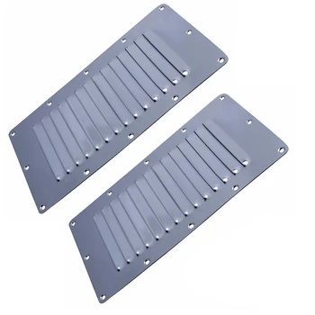 

2Pcs Boat Stainless Steel Air Vent Louver Cover Ventilation Louver Grille Plumb for Marine Hardware Accessories