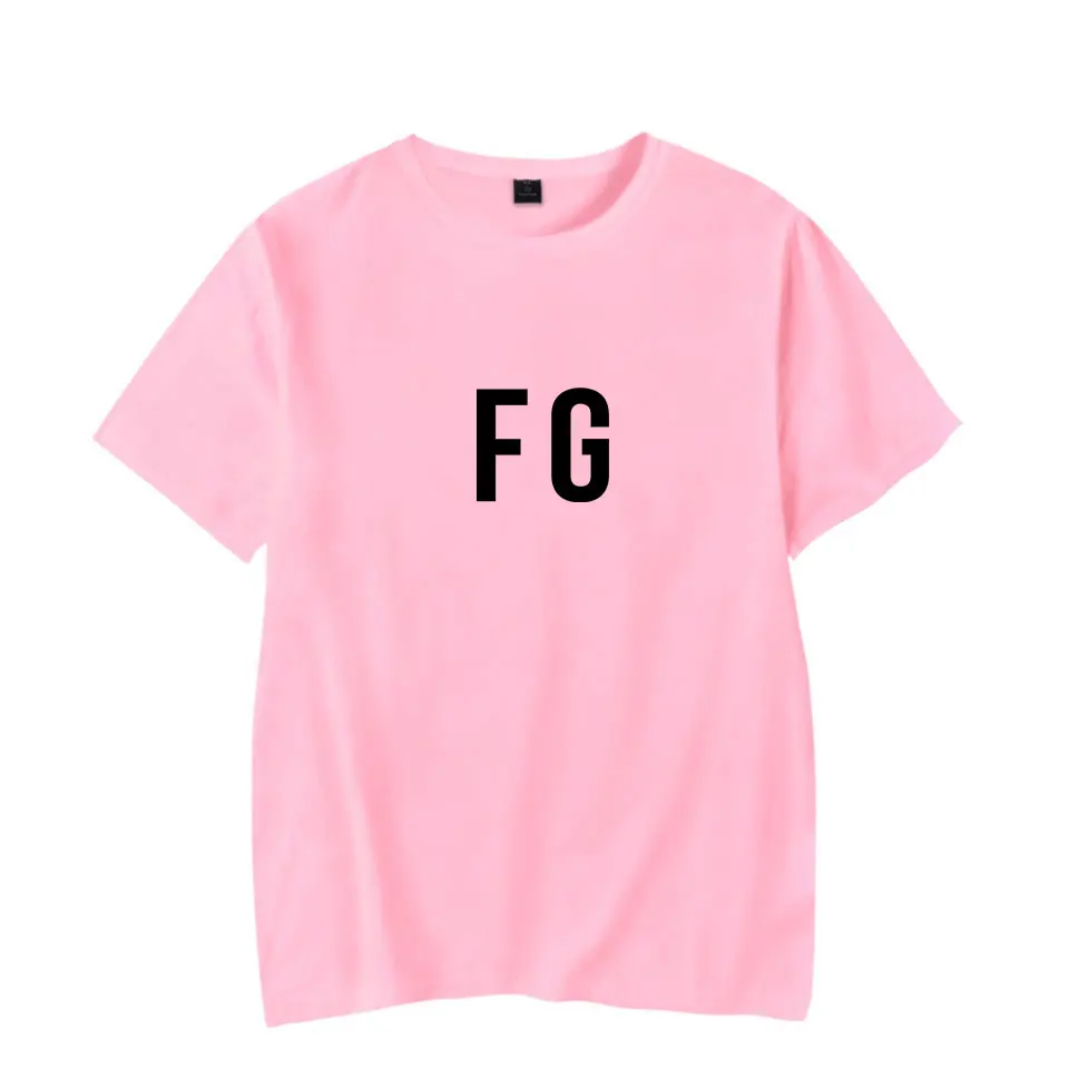 TX03 Футболка с надписью FG FRER OF GOD Min Yoon-gi, футболка с коротким рукавом FG, белая хлопковая летняя футболка с круглым воротником - Цвет: TX03