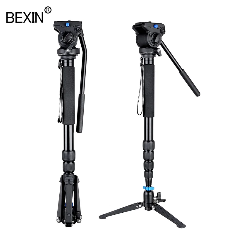 Monopod with Tripod Base for Camera DSLR Mount Stand 