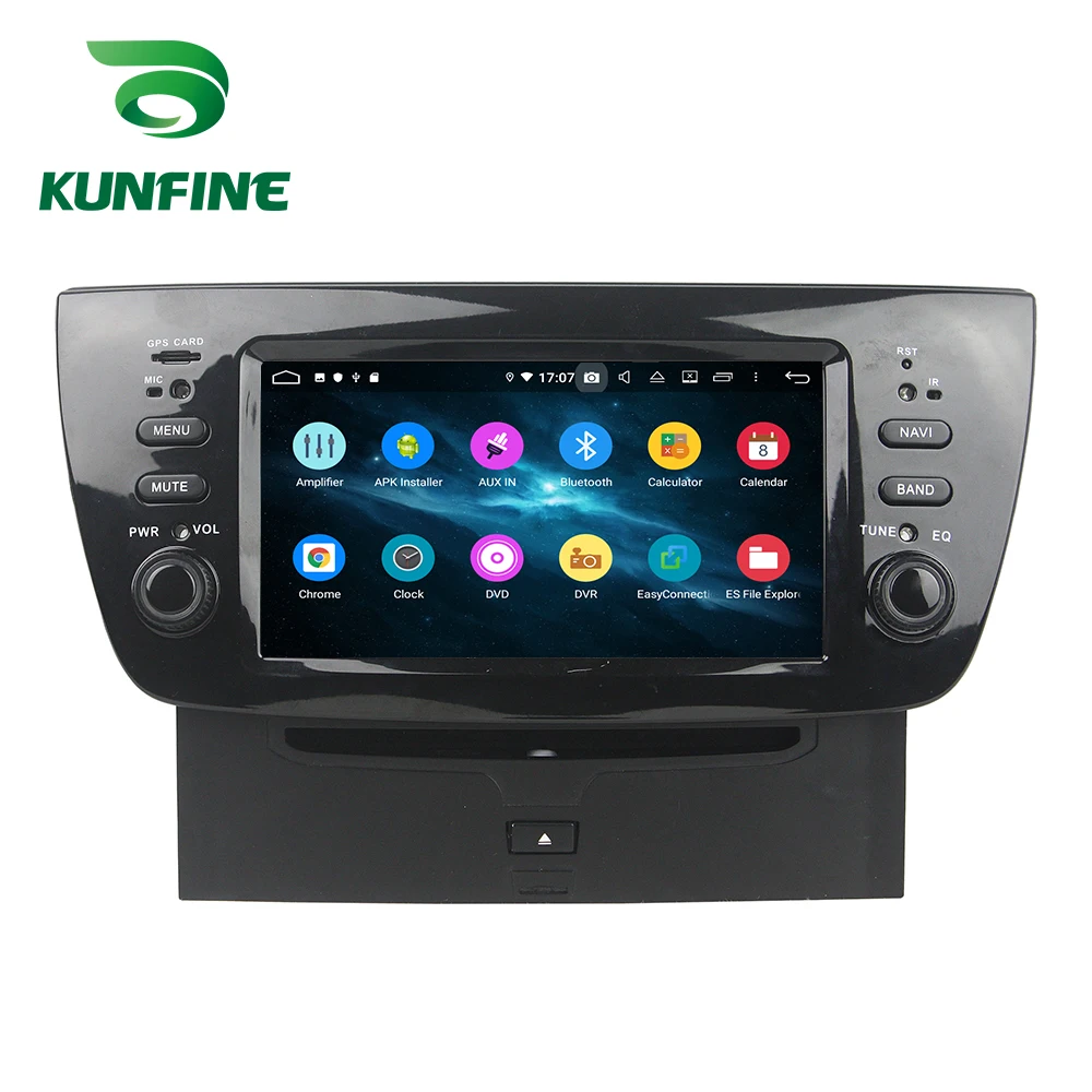 Clearance Android 9.0 Octa Core 4GB RAM 64GB Rom Car DVD GPS Multimedia Player Car Stereo for Fait DOBLO 2010-2015 Deckless Radio WIFI 3