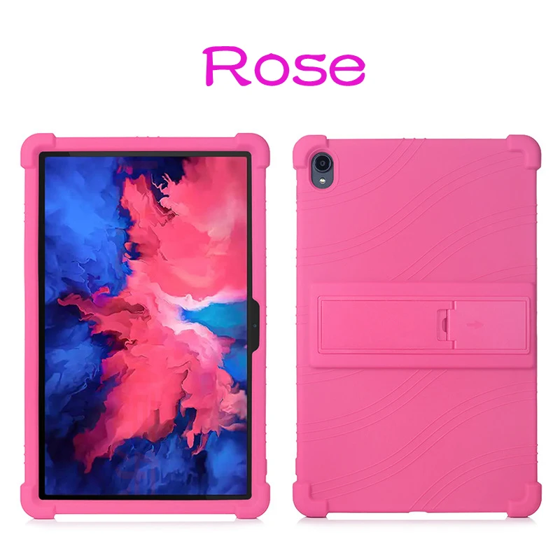 Capa para Lenovo para Lenovo P11 Case Crianças Silicone Polegada Tablet Suporte Capa Pro Tb-j706f 11.5 Macio Escudo Tb-j606f 11 - Imagem 2