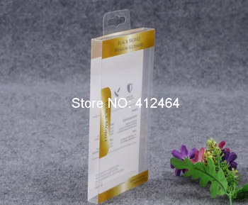 

It is a light folding box PET plastic packaging handicraft for customers. CMYK uses impact label to print clear plastic box