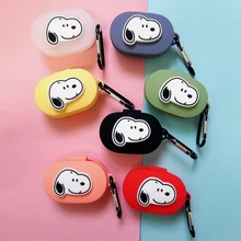 Чехол для наушников с милой собачкой с крючком для Xiaomi Redmi AirDots, новинка, чехол, беспроводной Чехол для наушников с Bluetooth, мягкий чехол из ТПУ