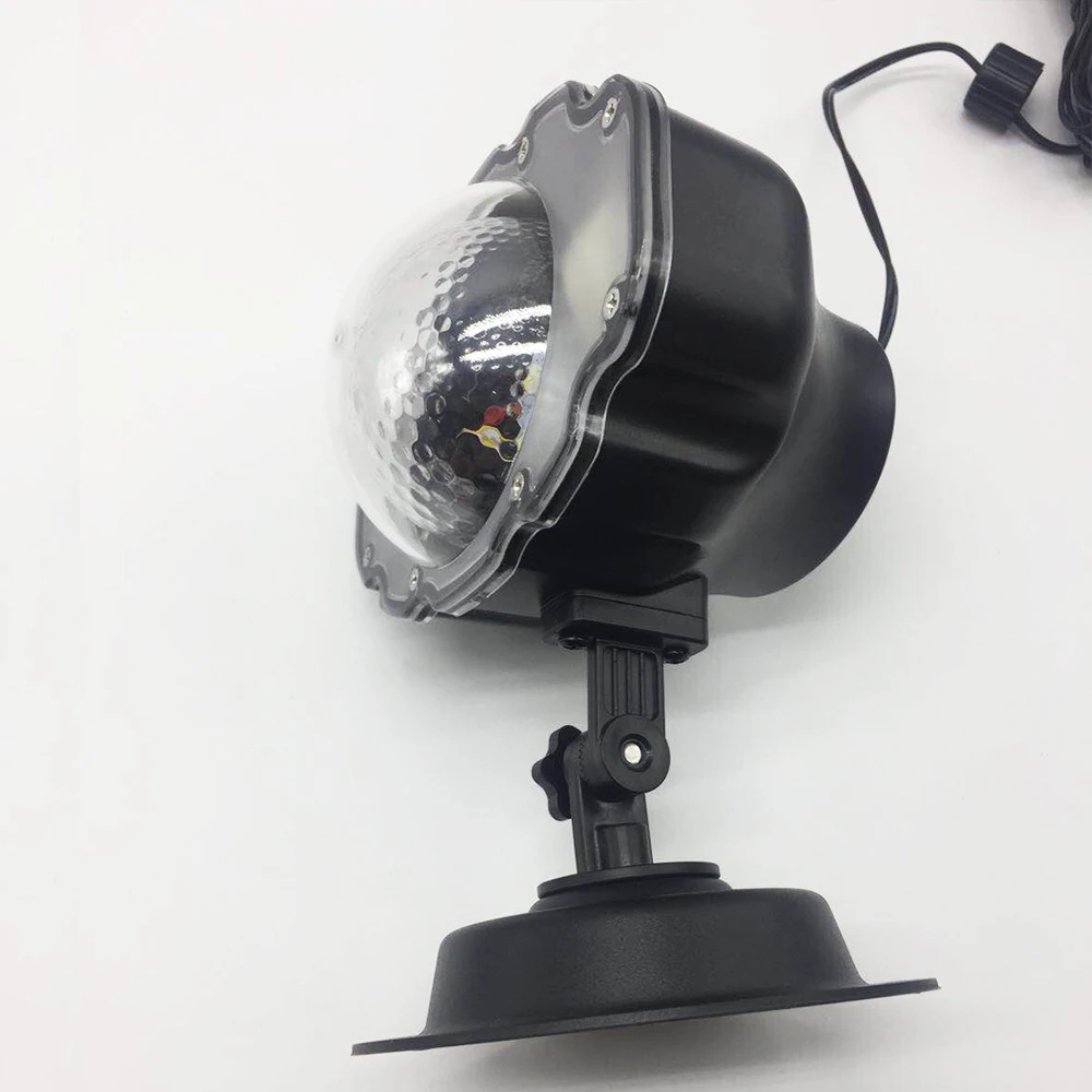 Mini Snowfall Projector Moving Snow Outdoor Garden Laser Snowfall Projector Light With Remote Control waterproof ip65 for Party