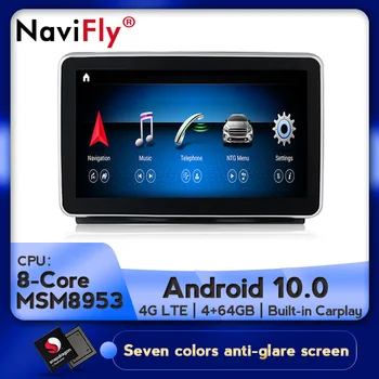 

NaviFly Android 10.0 9" for Mercedes Benz ML W166/GL X166 ML320 ML350 ML400 ML500 2012-2015 NTG 4.5 Car multimedia player GPS