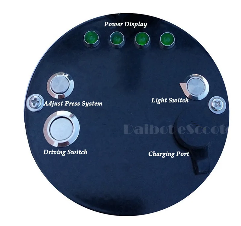 Daibot Electric Monowheel Scooter One Wheel Self Balancing Scooters Seat TypeHandlebar Electric Scooter 500w 60V For Adults     (7)