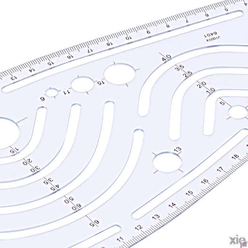 Пластиковый швейный квадратный кривой линейка портной рисунок ремесло инструмент DIY поставка инструмент