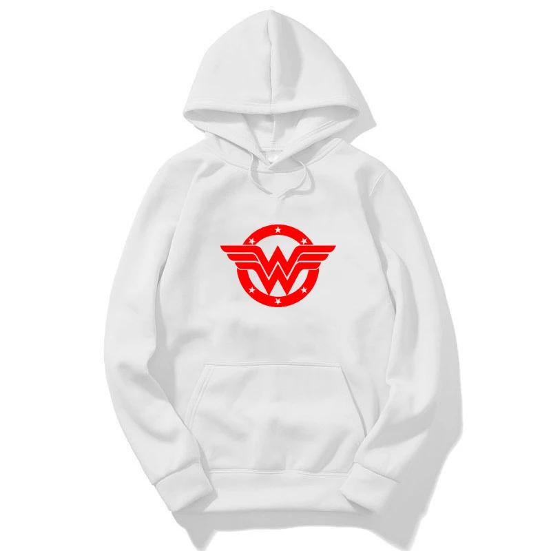 Wonder Woman Autumn Winter Girl Warm Coat Fashion Prints Kids Baby Hoodies Casual Cotton Boys Girls Sweatshirt Sweat Enfant - Цвет: Hoodies 2