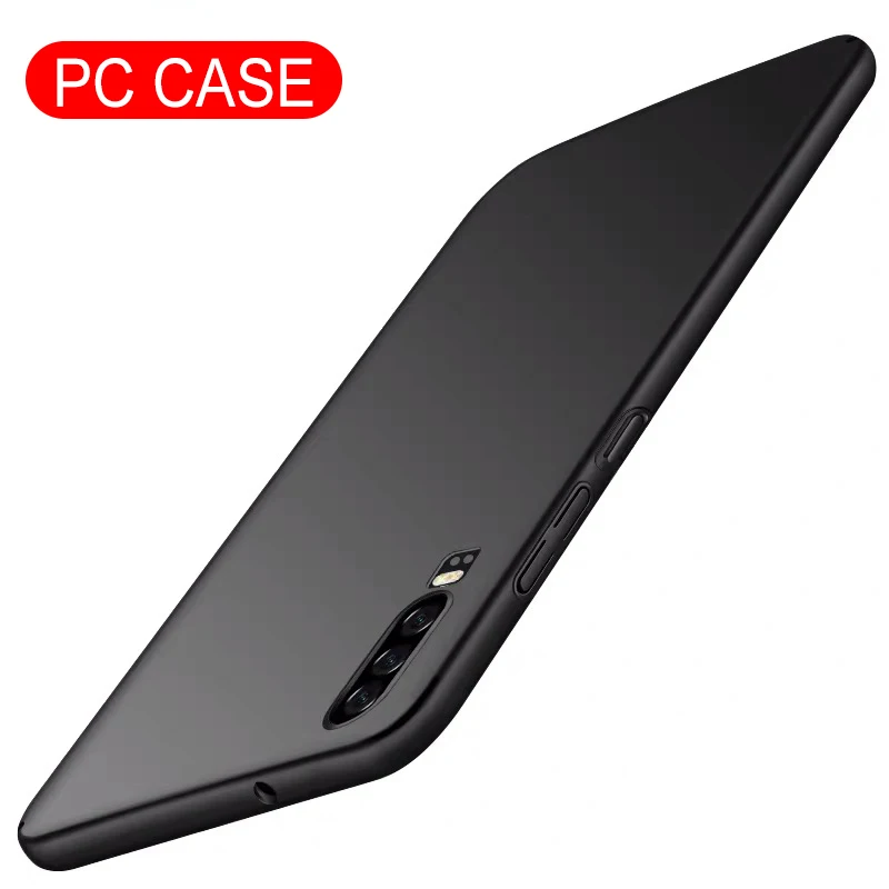 Роскошный Жесткий чехол для телефона Huawei P40 P30 P20 Pro P10 P9 Plus P8 Lite однотонный матовый