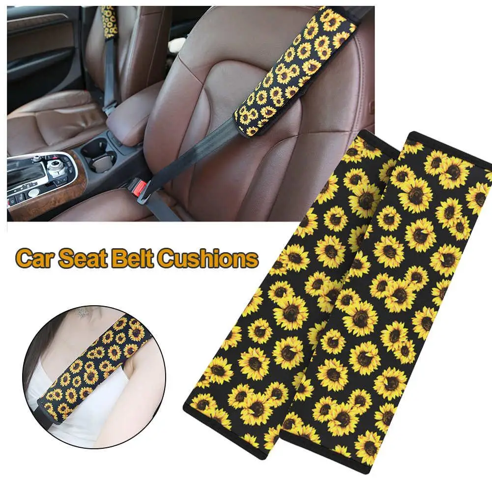 

Soft Comfort Car Seat Belt Pads Cover, Universal Car Seat Belt Shoulder Pads Strap Covers for Adults, Car Seat Belt Cushions, Su
