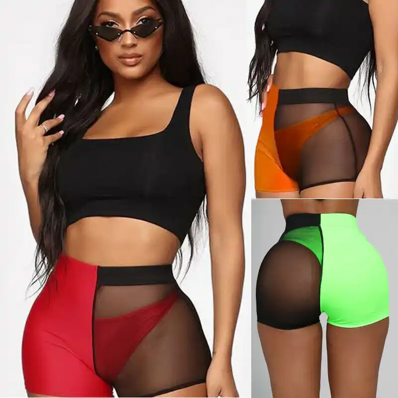 See through biker shorts Clearance
