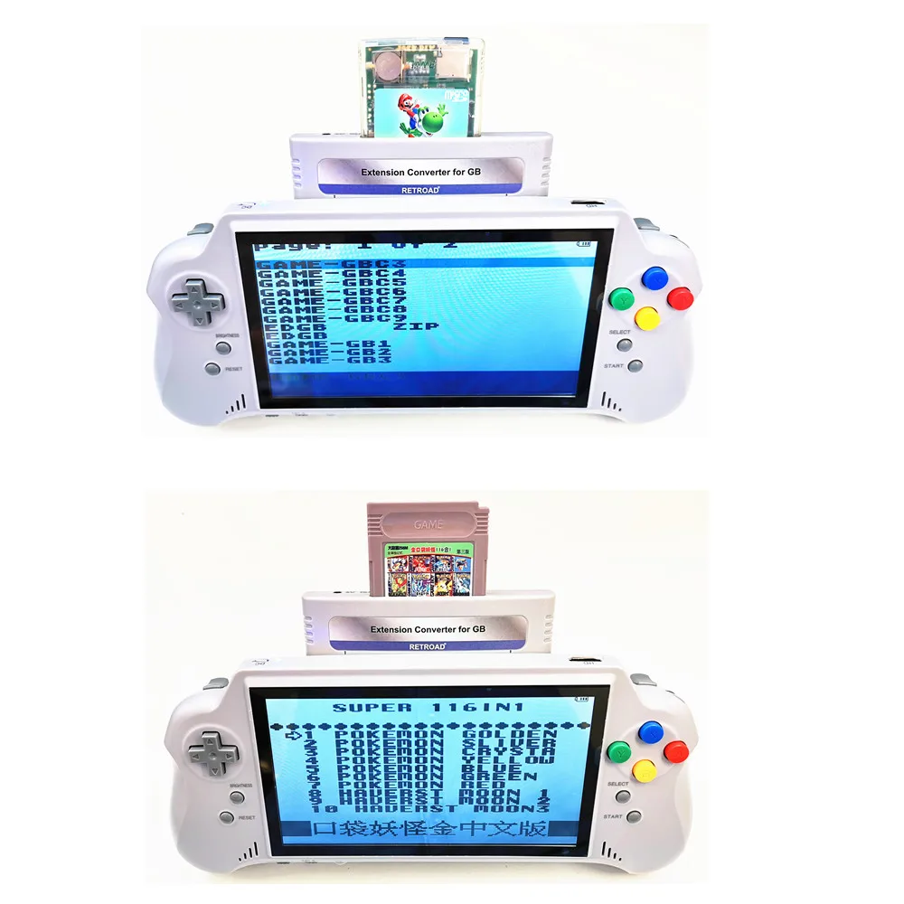 Удлинитель GB/GBC для 16 битного карманного SNES RETROAD 5PLUS HD ультрапортативный