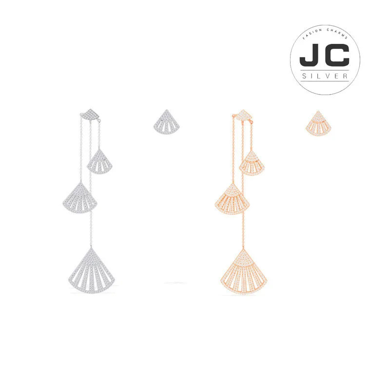 Новые модные подвески серебро 925 оригинальная гравировка Асимметричные Длинные