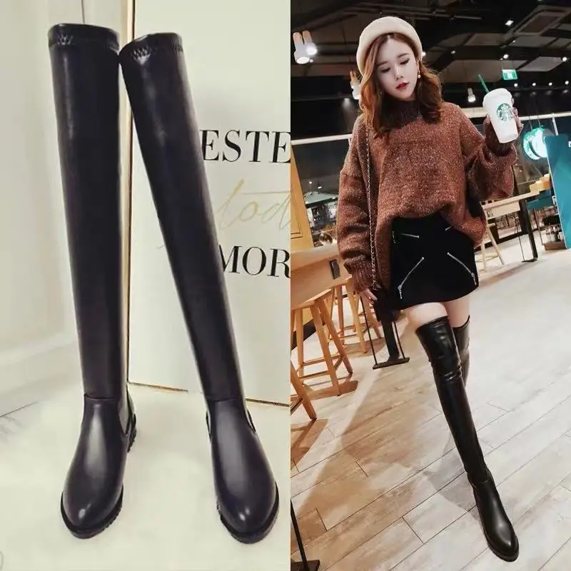 over the knee boots trend