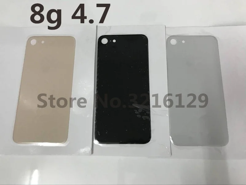 Оригинальное качество для Apple iPhone8 Задняя крышка батареи задняя крышка стекло Корпус чехол Замена для iPhone 8 4,7 дюймов с клеем