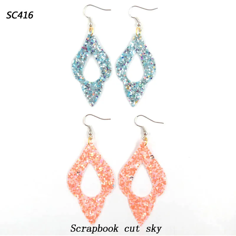 Earring-SC416 скрапбукинга срезанное небо и стальные деревянные штампы совместимы с большинством машин