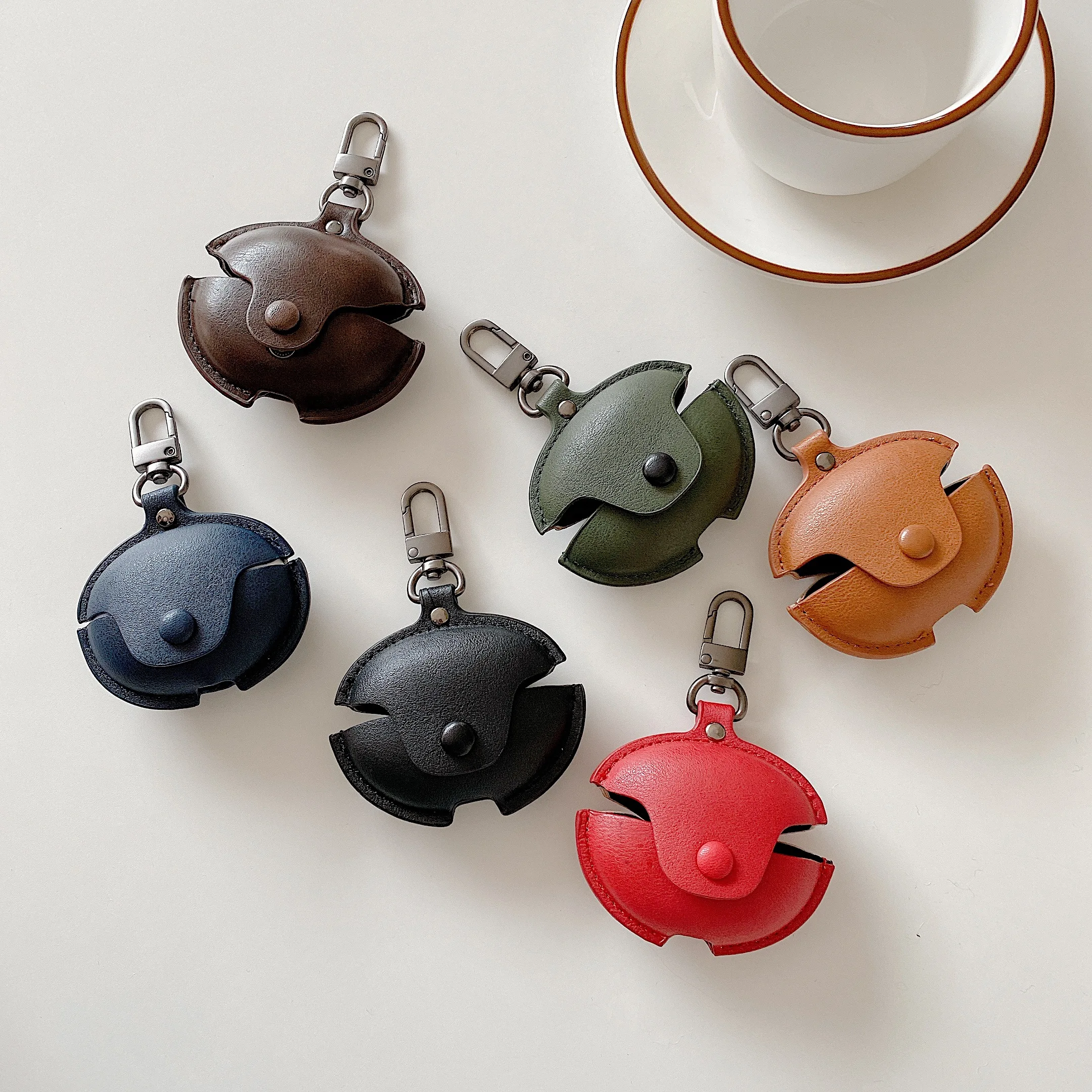 

Luxury PU Leather Earphone Cases For Huawei Freebuds 4i Pro Business Protective headset cover For Freebuds 4 Cases sleeve Funda