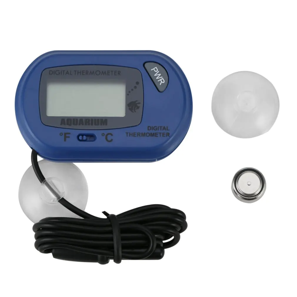 

ACEHE Mini Digital LCD Screen Sensor Aquarium Water Thermometer Controller Wired Fish Tank Temperature Measurement Drop Shipping