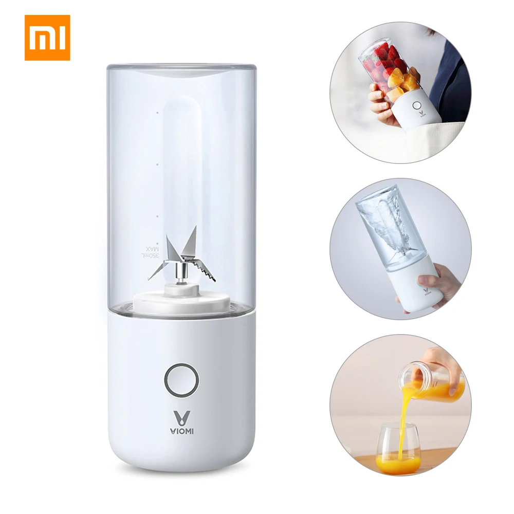 Xiaomi Mijia Viomi портативный небольшой блендер соковыжималка фруктовая чашка Электрический кухонный миксер кухонный комбайн 45 секунд быстрая защита сока
