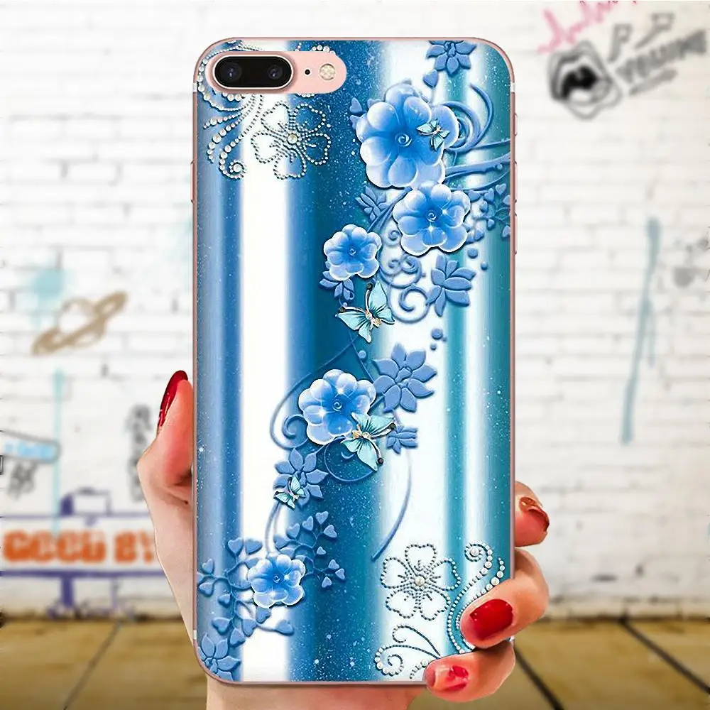 Для Huawei Honor 4C 5A 5C 5X6 6A 6X7 7A 7C 7X8 8C 8S 9 10 10i 20 20i Lite рro в продаже Роскошный цветок с кристаллами стразами - Цвет: as picture