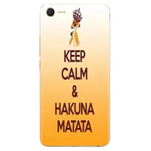 Indah Silikon Phone Case untuk Nokia X6 2 3 5 6 8 9 230 3310 2.1 3.1 5.1 7 Plus 2017 2018 Tetap Tenang dan Hakuna Matata Pola(China)