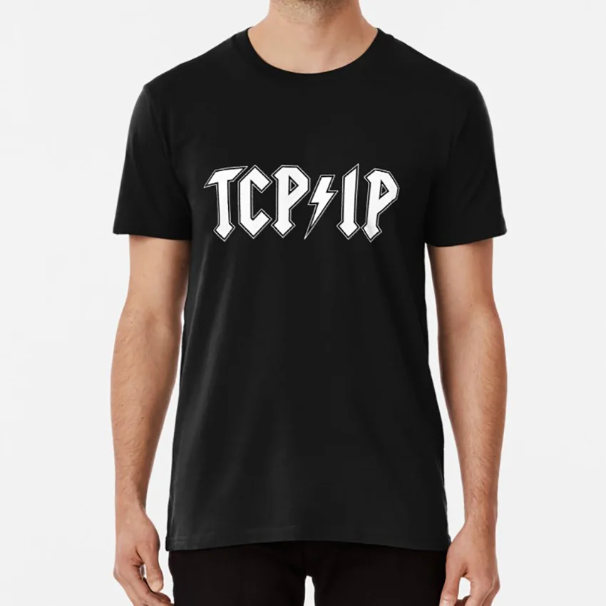 TCP/IP band футболка tcp ip tcpip tee hacker nerd geek|Футболки| |