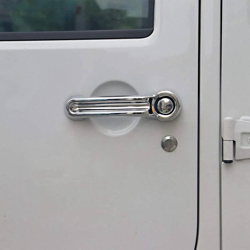 4 дверная ручка крышка и ручка багажника Крышка для 2008- Jeep Wrangler JK/2008-2012 Jeep Liberty/2007-2011 Dodge Nitro