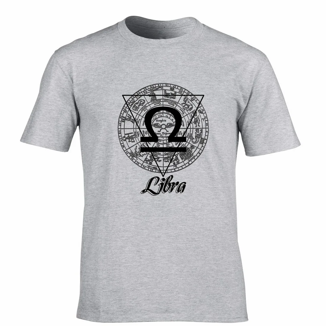 Horoscope Tops Tee T Shirt Libra Zodiac Star Sign Birthday Fortune Telling Magic T-Shirt Free Shipping |