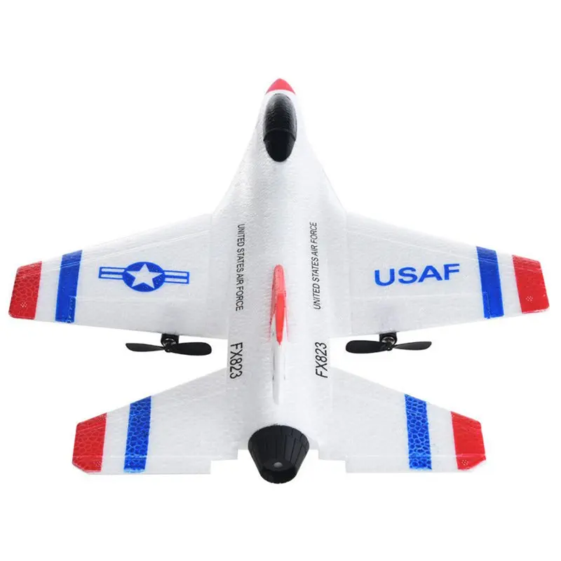 FX-823 2,4G 2CH RC самолет планер дистанционное управление самолетом на открытом воздухе летающий самолет