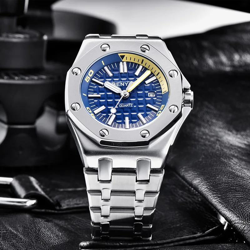 2019 BENYAR Модные мужские наручные часы Reloj Hombre лучший бренд класса люкс кварцевые