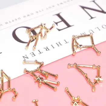 

12 Constellation Resin Metal Frame Fillings Materials Epoxy Mold Jewelry Making N58F