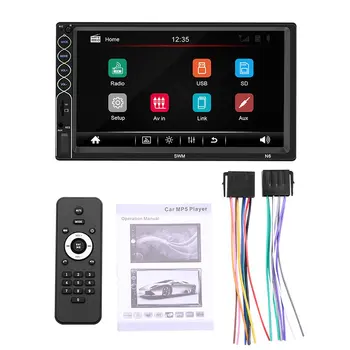 

Car Multimedia Player GPS Navigation With Map 7 Inch HD Touch Screen Bluetooth Radio MP5 Player Radios