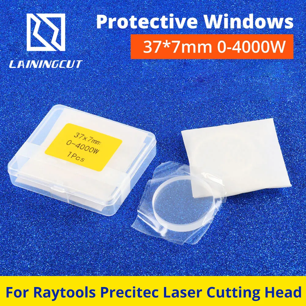 LSKCSH волоконные лазерные защитные окна/линзы 37*7 мм P0595 61551/P0595 58601 0 4000 Вт для Pretitec
