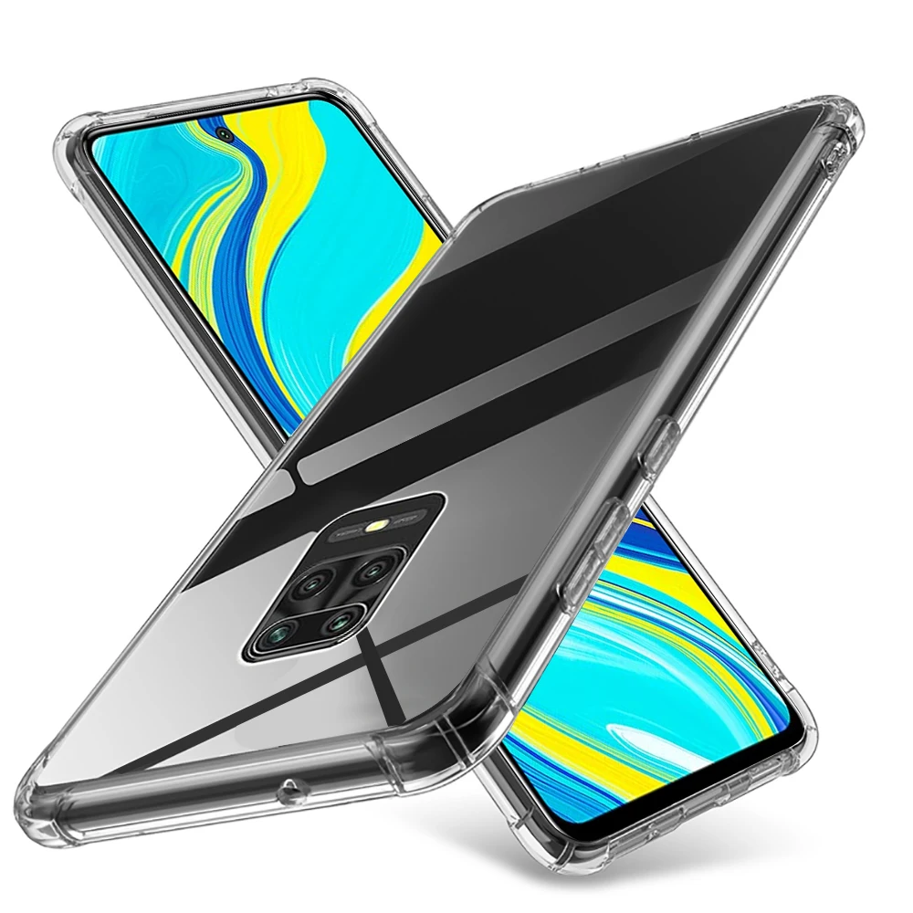 Прозрачный мягкий чехол для xiaomi redmi note 9s 9 pro note9 s readmi redmy 9a 9c 7a 8a not 8 8T ударопрочный