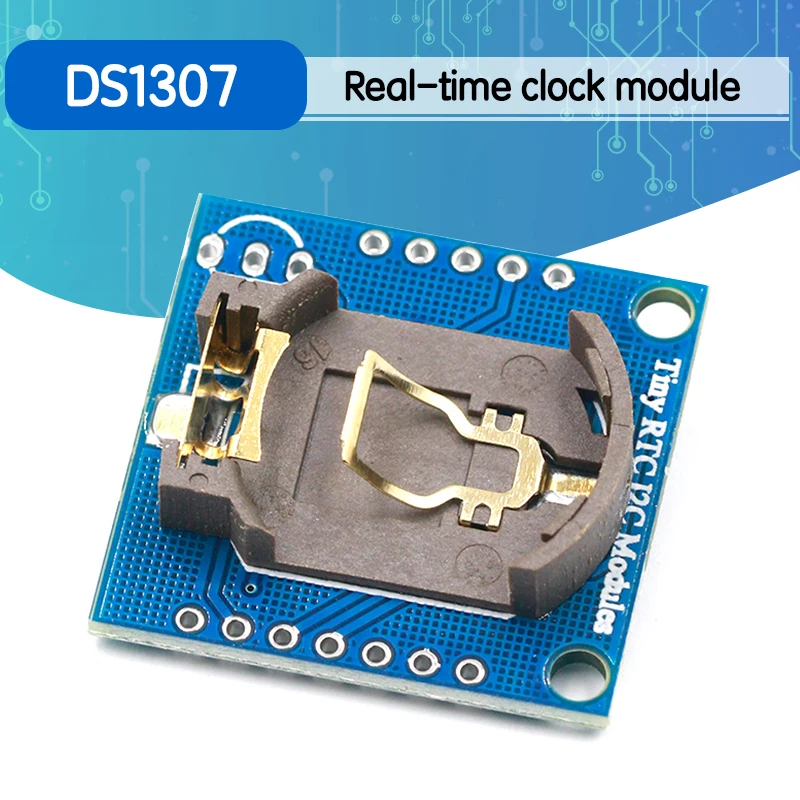 1 шт. крошечные RTC I2C модули 24C32 память DS1307 часы модуль для arduino (без