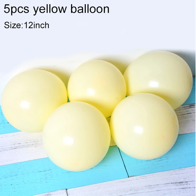 Ice Cream Summer Party Decoration Honeycomb Hanging Decor Boy Birthday Baby Shower Tropical Hawaiian Ice Cream Banner Supplies balloon yellow