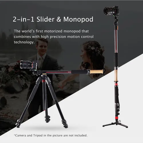 Moza Slypod автоматизированный слайдер и монопод для DSLR камер и Moza aircross 2 air 2 zhiyun crane 2 3 lab weebill