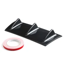 35. 5 см плавник акулы задний бампер спойлер Автомобильный Универсальный задний бампер 3 крыло плавник акулы шасси дефлектор потока