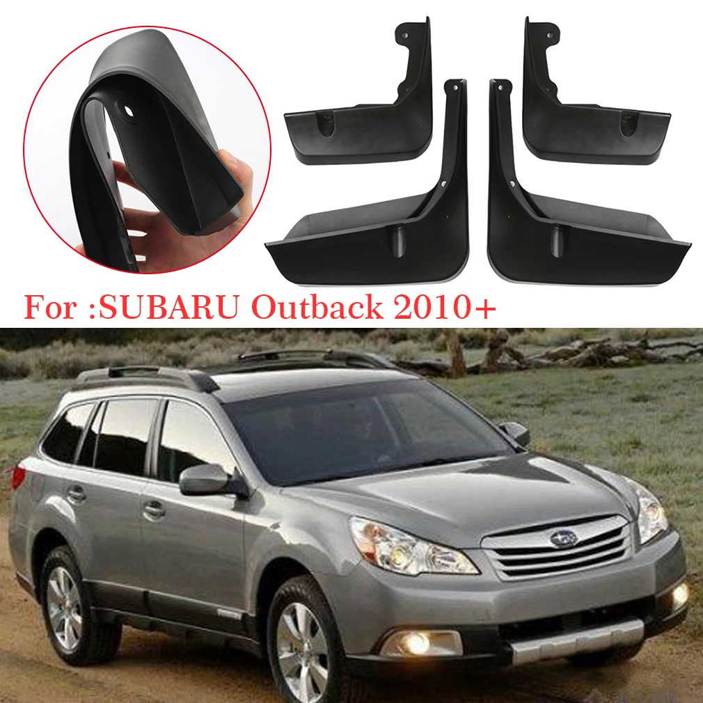 Для SUBARU Outback 2010 + Брызговики автомобильные Передняя тыльная грязь Щитки крыло